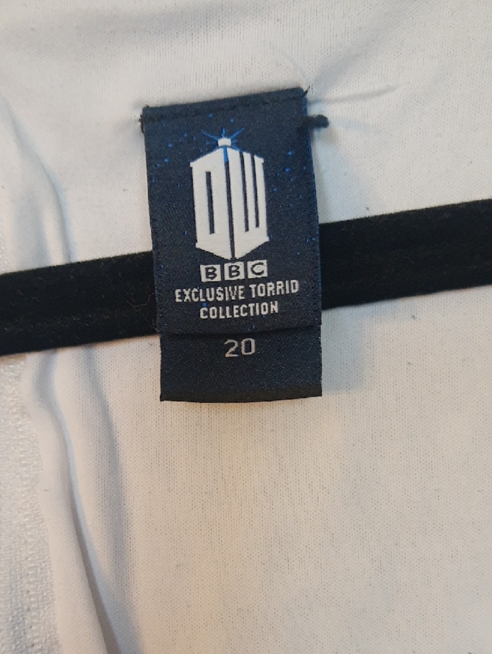 torrid Navy BBC Exclusive Label Dress *Doctor Who* - Picture 2 of 6